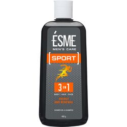 Гель-шампунь для душу чоловічий 3в1 ESME Sport 400 г