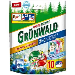 Капсули для прання парфумовані 2в1 Grunwald Універсальні 10 шт/уп.
