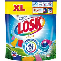 Капсули для прання 3+1 Losk Колор 12 г х 40 шт/уп