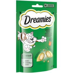 Ласощі для котів DREAMIES зі смаком котячої м'яти 60 г