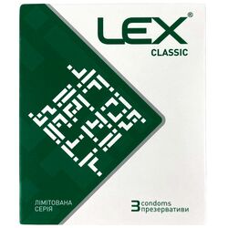 Презервативи LEX Classic 3 шт/уп.