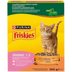 Корм для кошенят Friskies Junior Курка з молоком та овочами 300 г