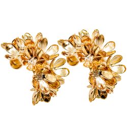 Сережки жіночі металеві Lovit Квіточки