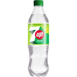 Напій безалкогольний сильногазований 7 UP Zero sugar, ПЕТ 0,5 л