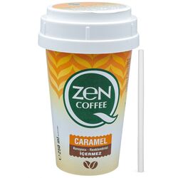 Напій молочний кавовий ZEN зі смаком карамелі 250 мл