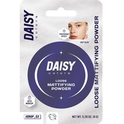 Пудра для обличчя розсипчаста матуюча DAISY COLORS 8 г