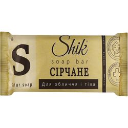 Мило туалетне тверде Shik Сірчане 140 г