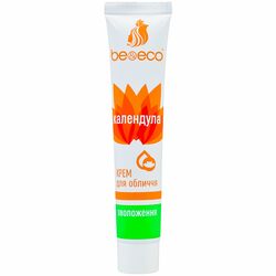 Крем для обличчя зволожуюча Be&Eco з календулою 42 мл