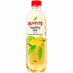 Напій безалкогольний негазований Buvette Healthy tea Зелений чай, лемонграс 0,5 л