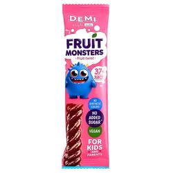 Пастила фруктова D.E.M.I. Fruit Monsters із соком малини 15 г