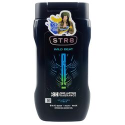 Гель для душу чоловічий STR8 WILD BEAT 250 мл