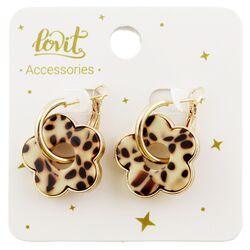 Сережки жіночі металеві з підвіскою Lovit