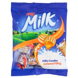 Цукерки карамельні Sarvan My Milk з начинкою 80 г