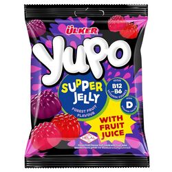 Цукерки желейні ULKER Yupo Supper Jelly Лісові ягоди 64 г