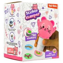 Набір ігровий Toi-Toys Штампик з наліпками