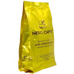 Кава натуральна смажена мелена NERO CAFFE CREMA AROMА GOLD 200 г