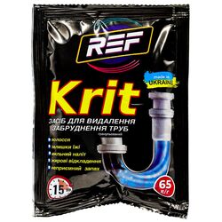 Засіб для видалення забруднених труб гранульований REF Кrit 65 г