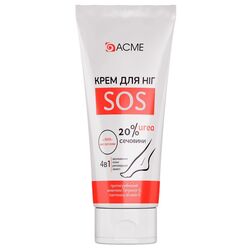 Крем для ніг 4в1 ACME SOS з 20% сечовини 30 мл