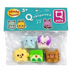 Набір іграшок-антистрес Monster Gum Mochi squishy Q звірятка