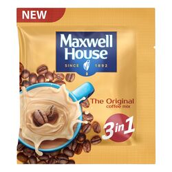 Напій кавовий розчинний 3в1 MAXWELL HOUSE Original 18 г