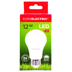 Лампа LED EUROELECTRIC А60 12Вт Е27 4000К 220В