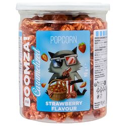 Попкорн карамелізований BOOMZA Strawberry, ПЕТ 90 г