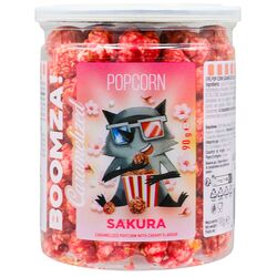 Попкорн карамелізований BOOMZA Sakura, ПЕТ 90 г