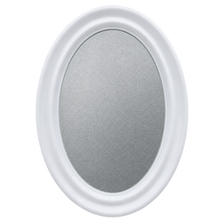 Дзеркало настінне овальне в пластиковій рамці Bathroom Solutions