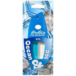 Ароматизатор повітря автомобільний ампульний Aromico DUO Ocean&Ice