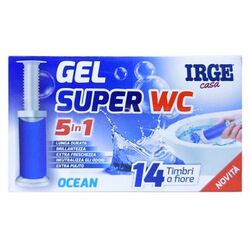 Засіб для унітазу точковий гелевий IRGE Стіки Ocean 45 г