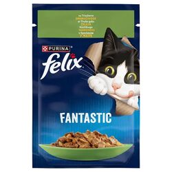 Корм для котів Felix Fantastic Кролик пауч 85 г