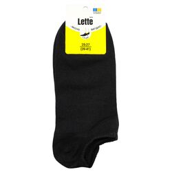 Шкарпетки-сліди чоловічі гладкі Lette мікс р.25-27