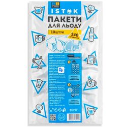 Пакети для заморожування льоду ISTOK 240 крижинок/пач.