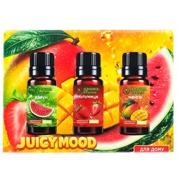 Набір олій ефірних Aroma kraina Juicy Mood 3 шт х 10 мл