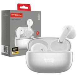 Навушники вставні бездротові з гарнітурою TITANUM TWS TW520 білі