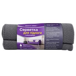 Серветка для миття пiдлоги мікрофібра Максус Плюс