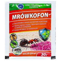 Засіб від мурах, грибних комариків MROWKOFON 30 г
