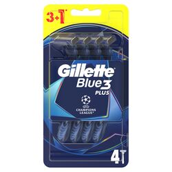 Набір бритв для гоління одноразових GILLETTE Blue 3 Plus 4 шт/уп.