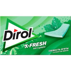 Гумка жувальна Dirol X-Fresh Cвіжість м'яти, пластинки 13,5 г
