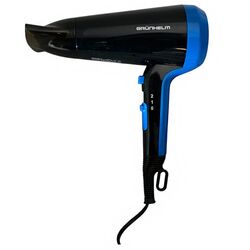 Фен для волосся GRUNHELM GHD-580 2 швидкості 2 режими чорно-синій 2100 Вт