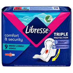 Прокладки гігієнічні LIBRESS Comfort Maxi Long 9 штук
