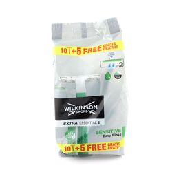 Набір бритв для гоління Wilkinson Extra 2 Sensitiv 10+5 штук