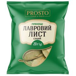 Лист лавровий сухий PROSTO 20 г