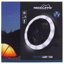 Вентилятор портативний LED підсвітка REDCLIFFS OUTDOOR