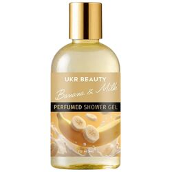 Гель для душу парфумований UKR BEAUTY Banana&Milk 350 мл