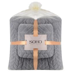 Набір рушників мікрофібра SOHO мікс 140х70, 35х75см