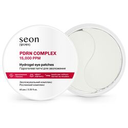 Патчі під очі гідрогелеві зволожуючі Seon з PDRN-комплексом 15,000 ppm 60 шт