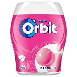 Гумка жувальна ORBIT Bottle Bublemint 64 г