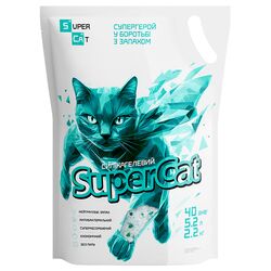 Наповнювач для котячого туалету силікагелевий Super Cat 2,2 кг