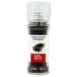 Перець чорний горошок SUNSPICE млинок 50 г